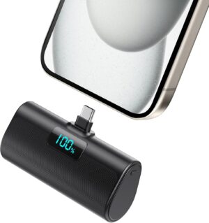 Mini-Powerbank 5200 mAh, kleine Pow...