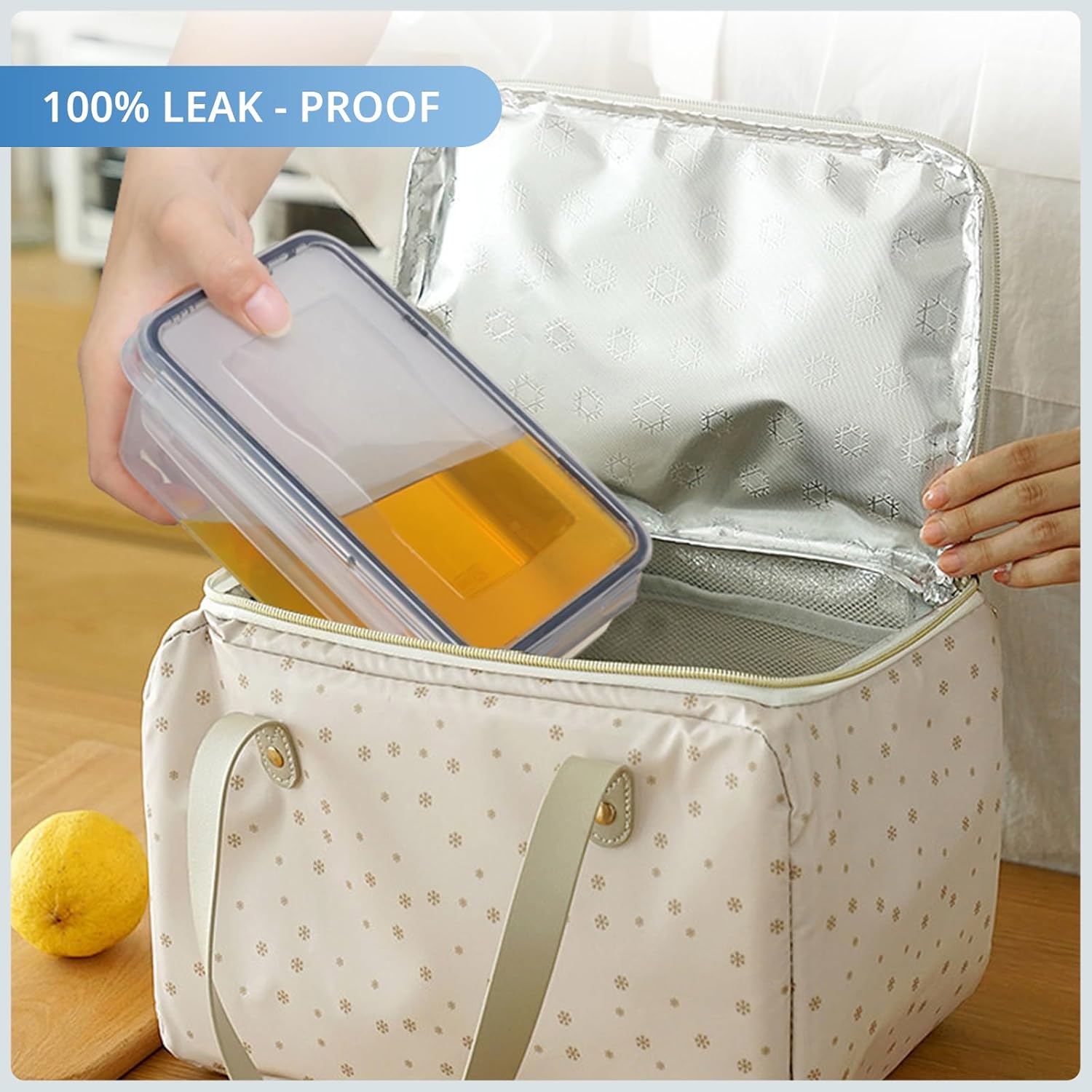 10 Frischhaltedosen mit Deckel (5 x 1 L + 5 x 520 ml), Gefrierbehälter & Meal-Prep-Boxen, BPA-frei, luftdicht, stapelbar – Küche & Lebensmittelbox – Bild 6