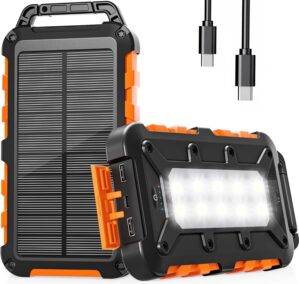 PD22.5W Solar-Powerbank, 10.000 mAh...