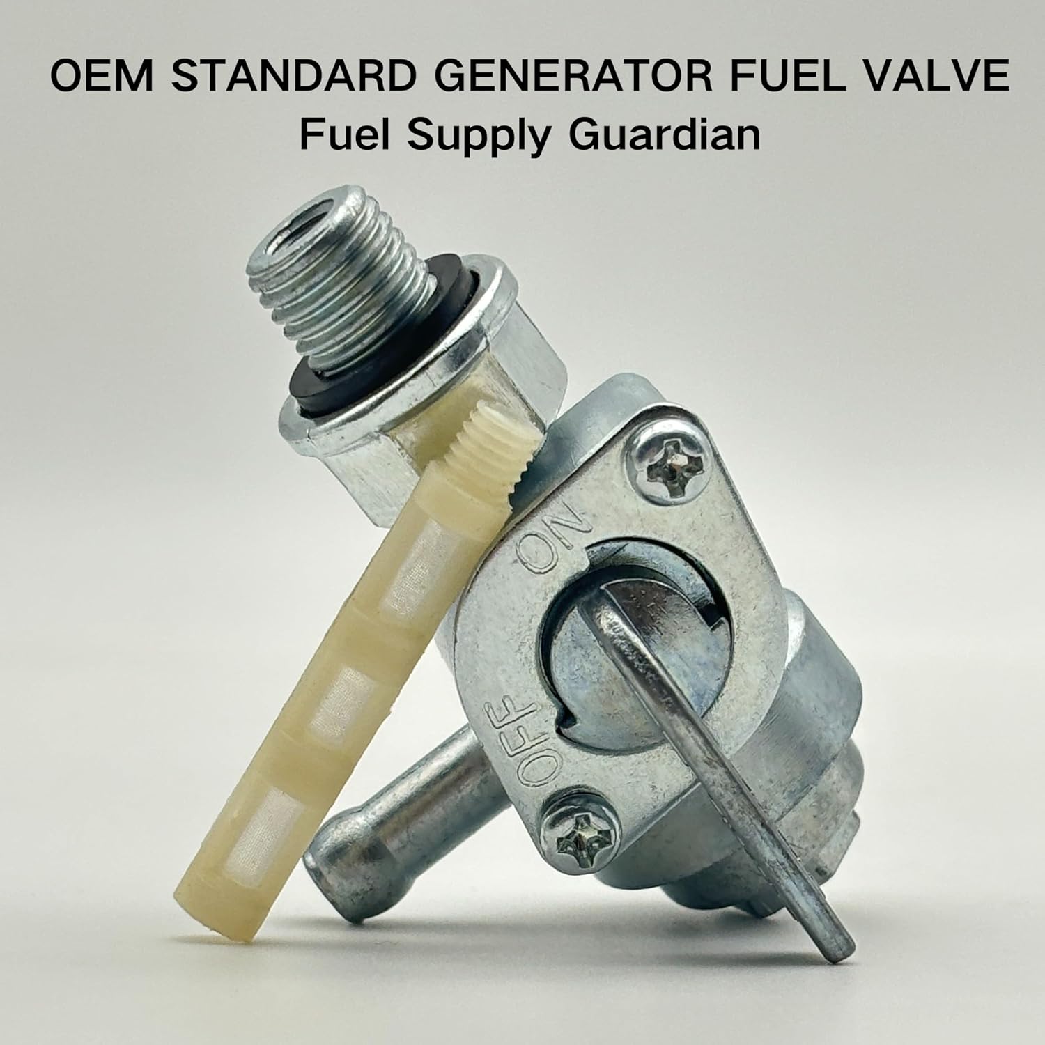 Stromgenerator, Notstromgenerator, Benzinhahnschalter, Gastank, Kraftstoffschalter, Ventilpumpe, Benzinhahn, Kraftstofftankventil für Champion Generac 310573GS für Briggs Stratton, M10 x 1,25 mm – Bild 3