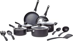Amazon Basics – 15-teiliges Kochg...