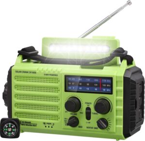 AM/FM/SW Baustellenradio, Kurbelrad...