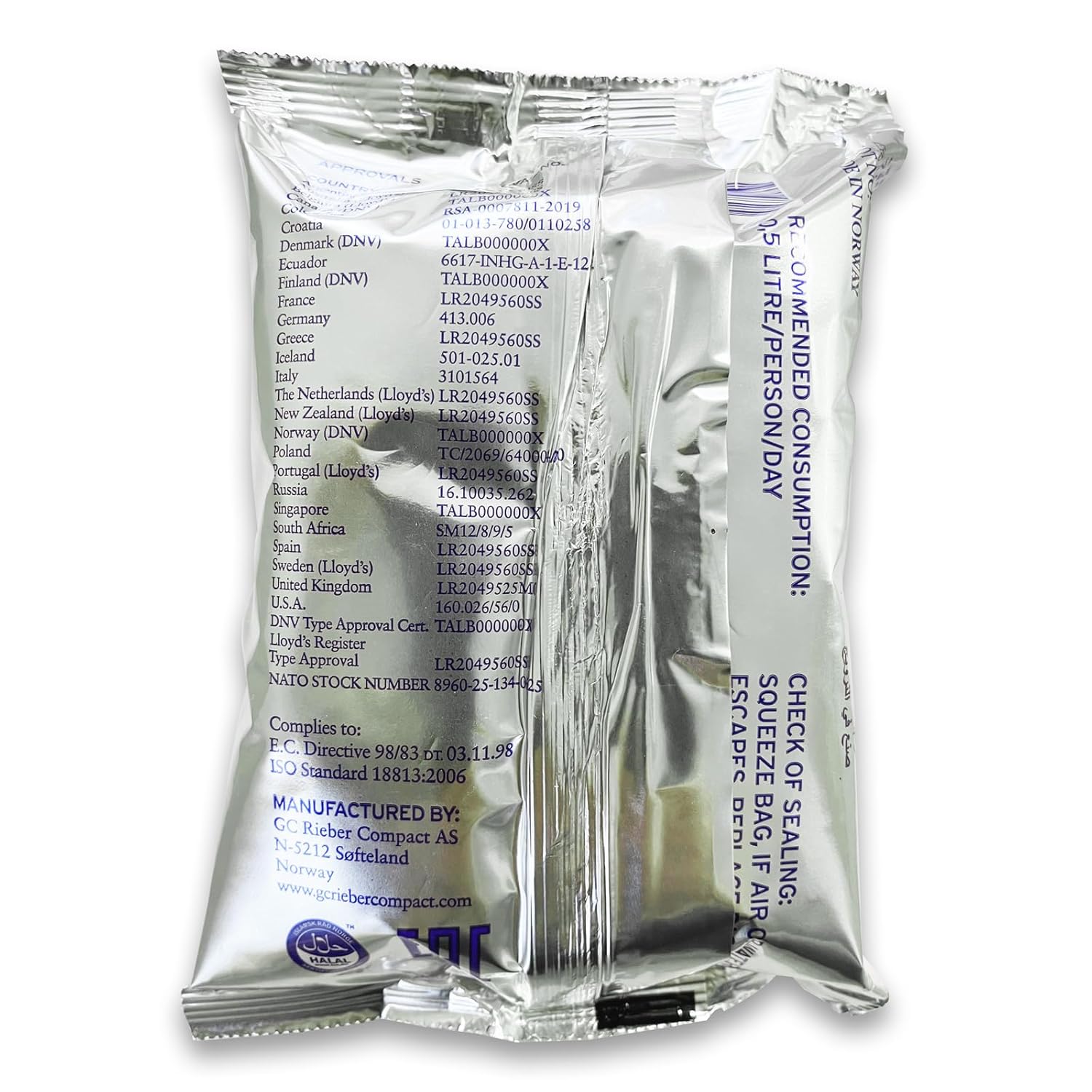 Survival Pack 12 x Seven Oceans Emergency Food 500 g + 6 x Seven Oceans Water 500 ml – 5,5 Jahre Haltbarkeit – Notration Notnahrung für Blackout & Krisen – Bild 6