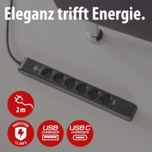 Brennenstuhl 6-fach Steckdosenleist...