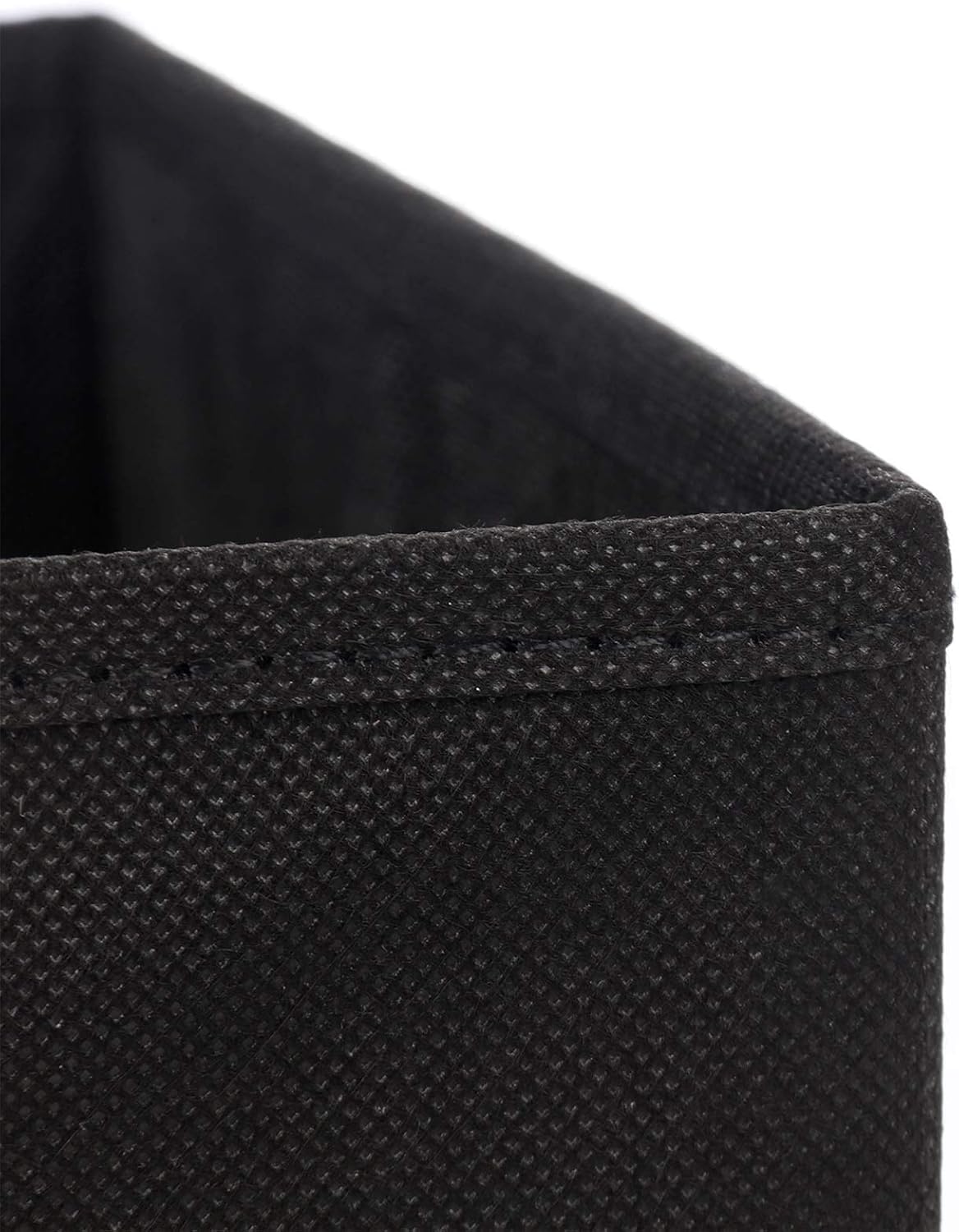 Faltbare Aufbewahrungsboxen 32 x 32 x 32 cm für Kallax-Regale – Stoffboxen mit Griffloch, platzsparend und stabil – Aufbewahrungslösung (schwarz, 4 Stück) – Bild 8