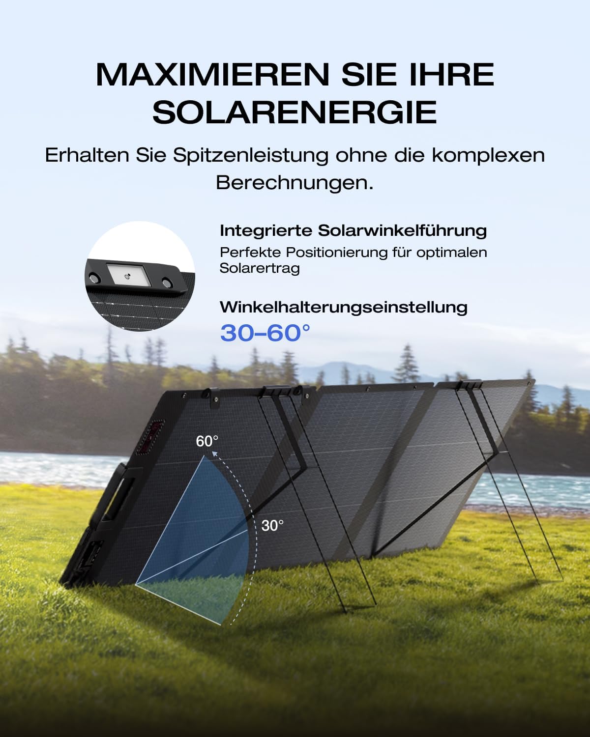 Tragbare Elektrostation ECOFLOW DELTA 3 Classic mit 160-W-Solarpanel, 1024-Wh-LiFePO4-Akku, 1800-W-AC-Ausgang (3600-W-Spitze), Schnellladung, Solargenerator für Camping, Wohnmobil – Bild 5