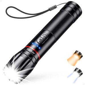 Blukar LED-Taschenlampe, 2 Lichtfar...