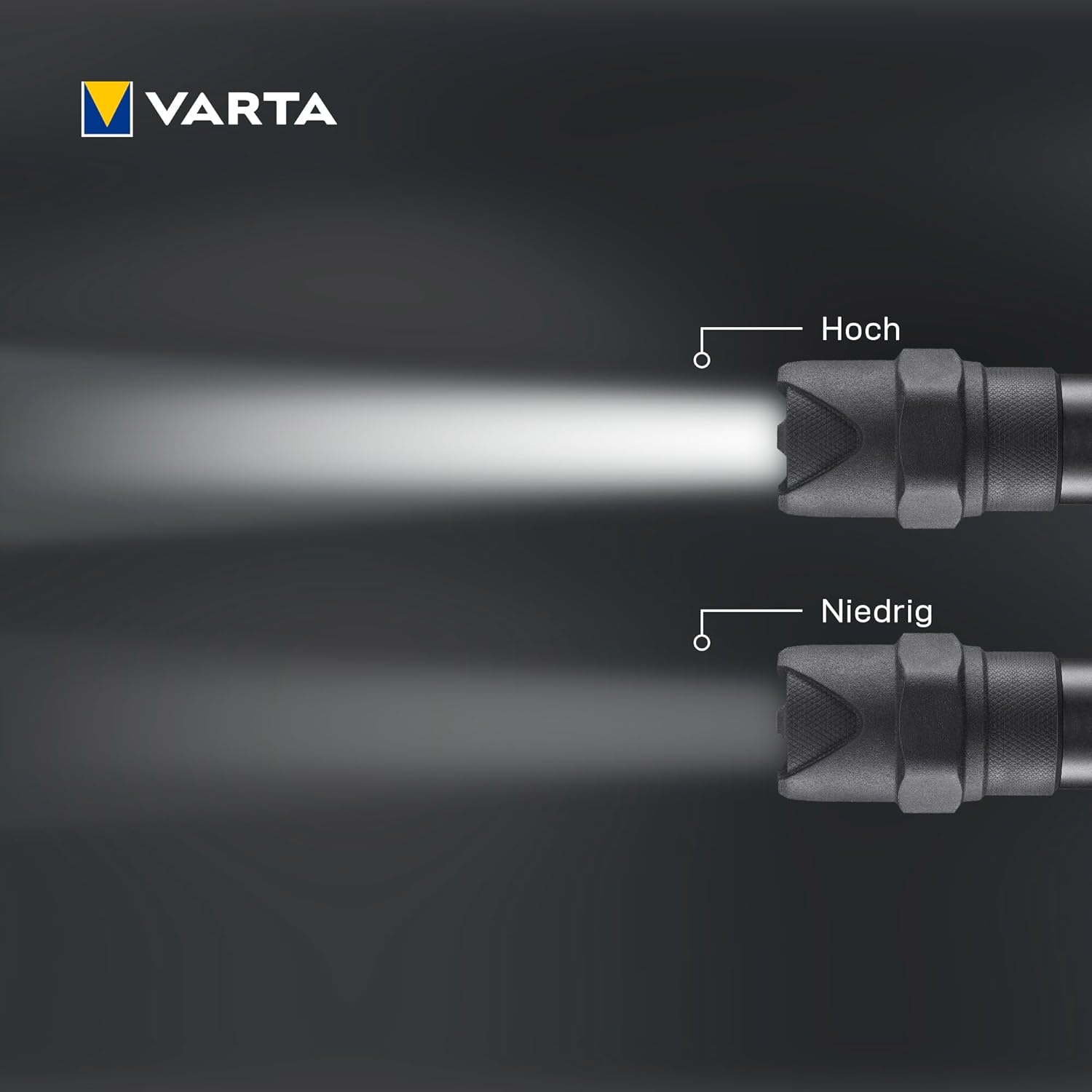 Varta Indestructible H30 Pro COB LED-Laterne mit 6 x AA Longlife Power-Batterien, wasser- und staubdicht, stoßdämpfend, bruchsichere Linse und Reflektor – Bild 7