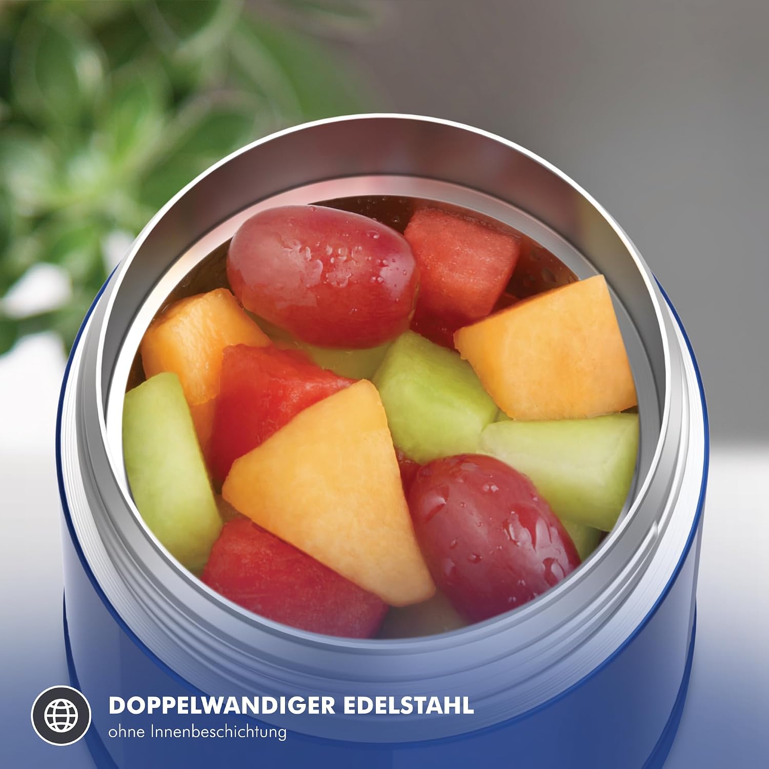 Thermoskanne Kinder FUNTAINER Thermobehälter 0,30 L 5 Stunden heiß Himbeerrosa | mit Löffel, 7 h kalt, auslaufsicher, Edelstahl-Isolierbehälter für Essen, Müsli & Snacks, Schule, Kita, Pausen, rosa – Bild 7