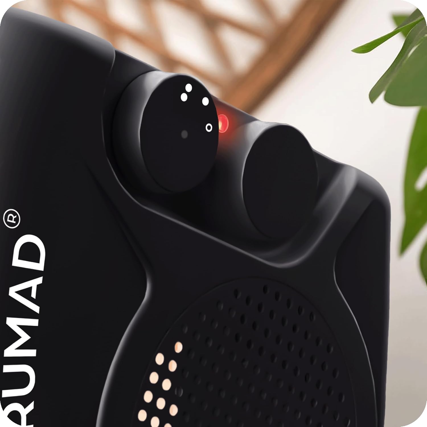 KRUMAD Heizlüfter, Elektroheizung, Elektroheizung, Heizung | 2 Heizmodi 1000/2000W, 220–240 V, mit Thermostat, 2 Heizstufen, Energiesparender, Überhitzungsschutz, Tragegriff, Kompakter – Bild 5