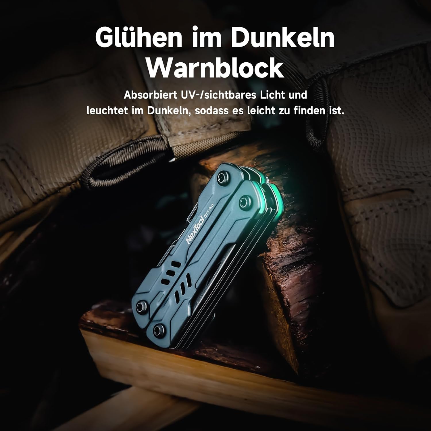 NexTool Multitool Mini Sailor S11 Pro, 12-in-1-Multitool, kompaktes EDC-Werkzeug mit verbesserten Materialien aus Edelstahl, Camping und Wandern für Heimwerker, Outdoor und Alltag, Geschenk für Männer, Handwerker und Abenteurer – Bild 7