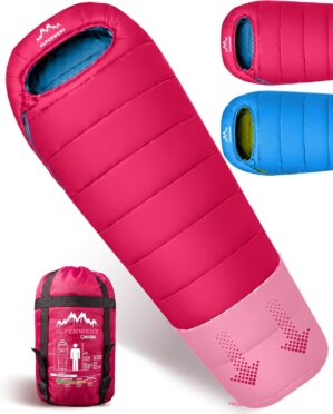 ALPENWERT® Kinder-Sommerschlafsack...