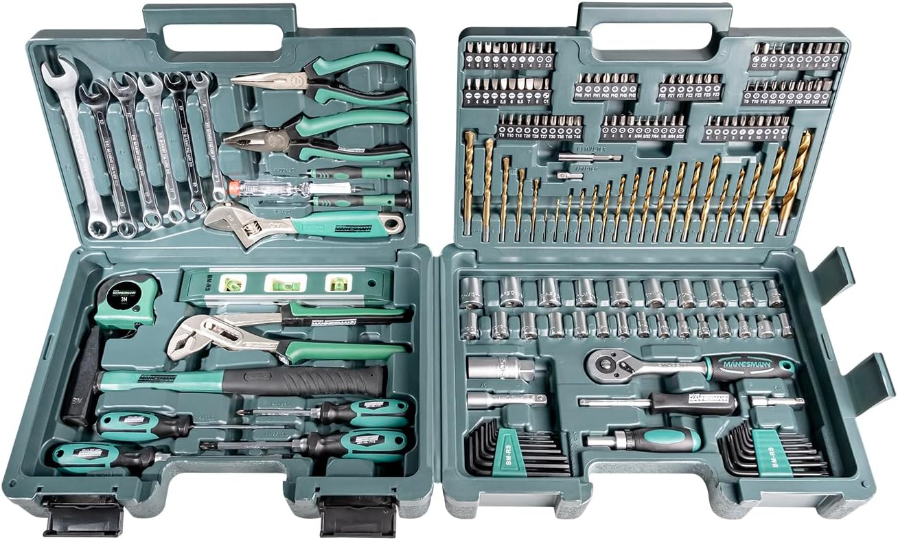 Brüder Mannesmann Tool 176-teiliges Werkzeugset, M29086 – Bild 6