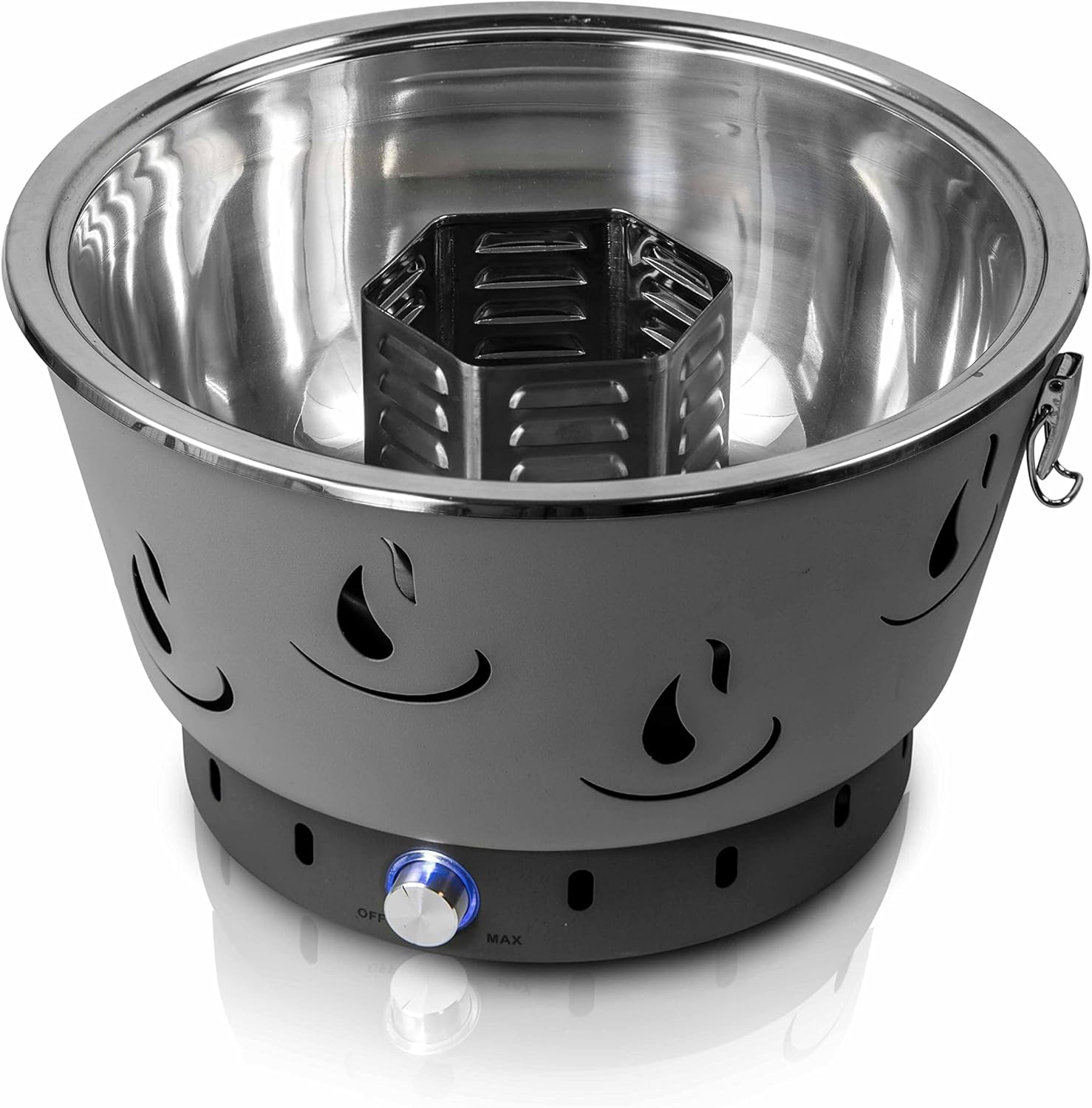 ACTIVA Airbroil Campinggrill I Premium Minigrill Mobil & Kompakt I Leistungsstarker & stylischer Holzkohlegrill für ein gelungenes Barbecue inklusive Tasche – Bild 7