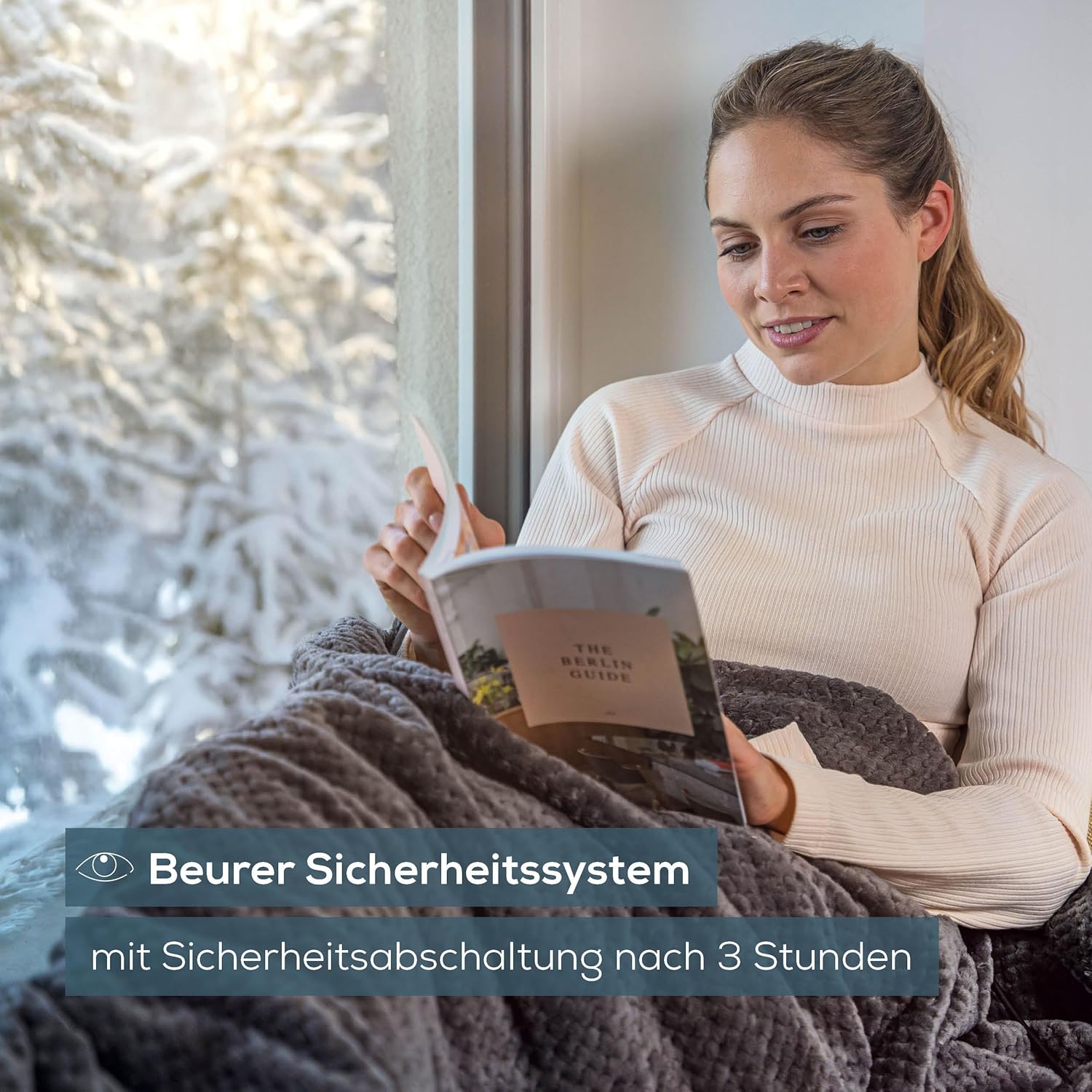 Beurer HD 65 Heizdecke, leichte Thermodecke aus weichem Material – Bild 5