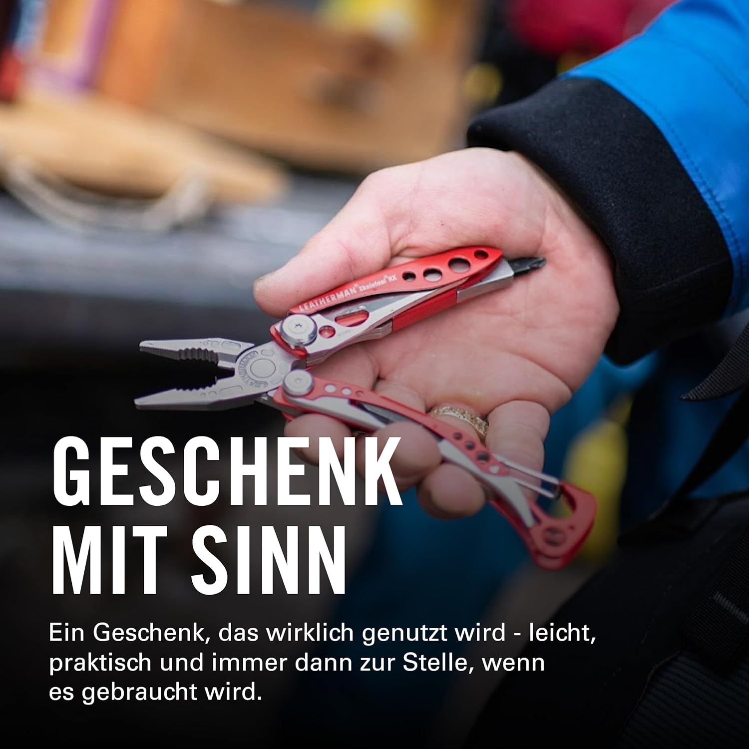 Leatherman SKELETOOL RX Taschenwerkzeug für Rettung, Rettungssanitäter und Feuerwehrmann, Rot – Bild 6