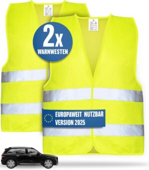 HELDENWERK Auto-Sicherheitsweste 2e...