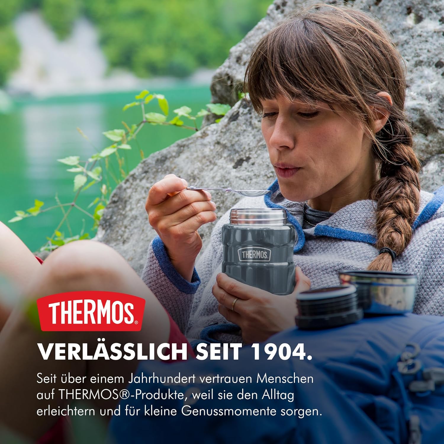 Thermoskanne Stainless King, Edelstahl – Bild 2