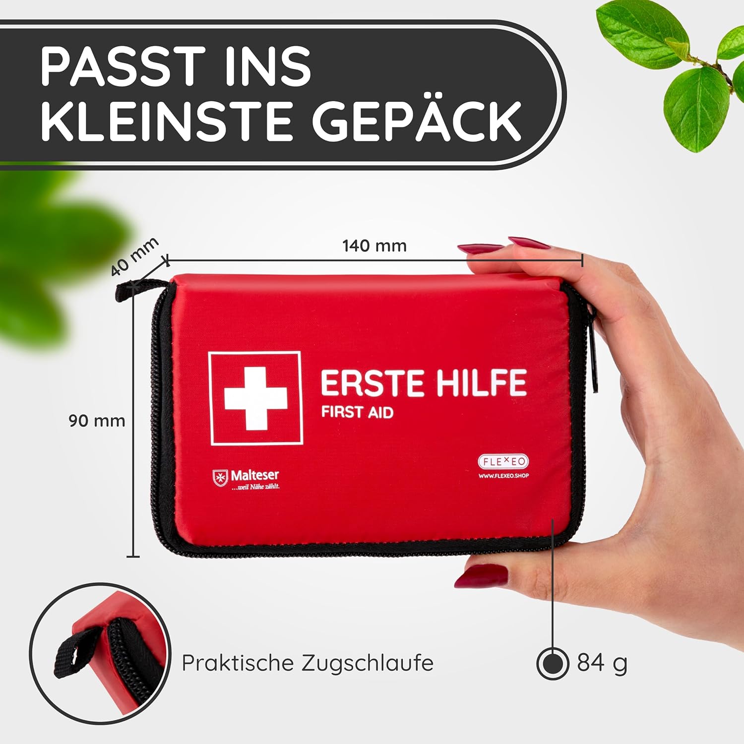 2 x Mini-Erste-Hilfe-Set – Outdoor, Fahrrad, Wandern, Reisen, klein, Erste-Hilfe-Set, unterwegs, Kinder – Bild 4