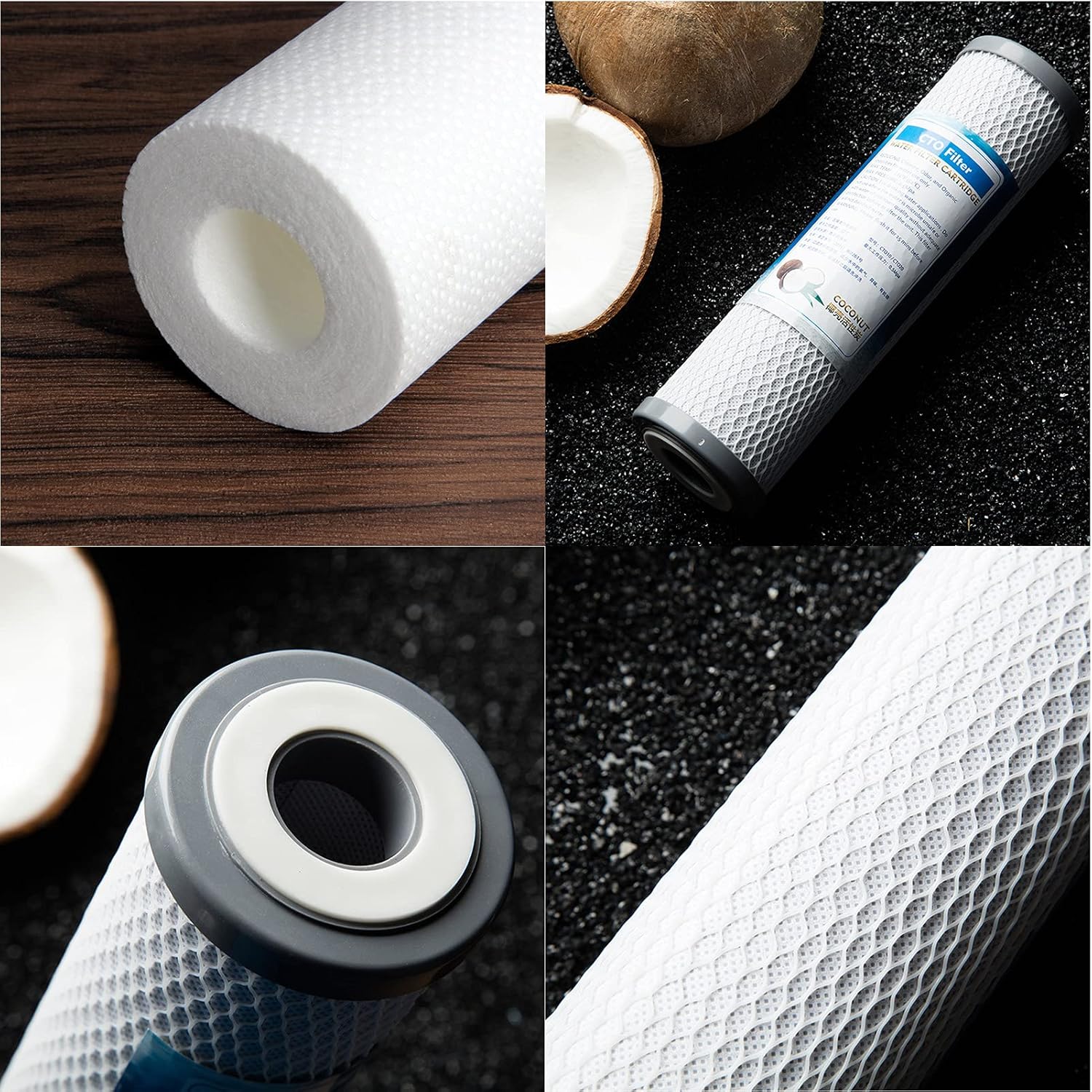 10 Zoll RO Ersatzfilterset Naturewater Filter für 6-stufige Umkehrosmoseanlagen (1-6 Stufe) – Bild 6