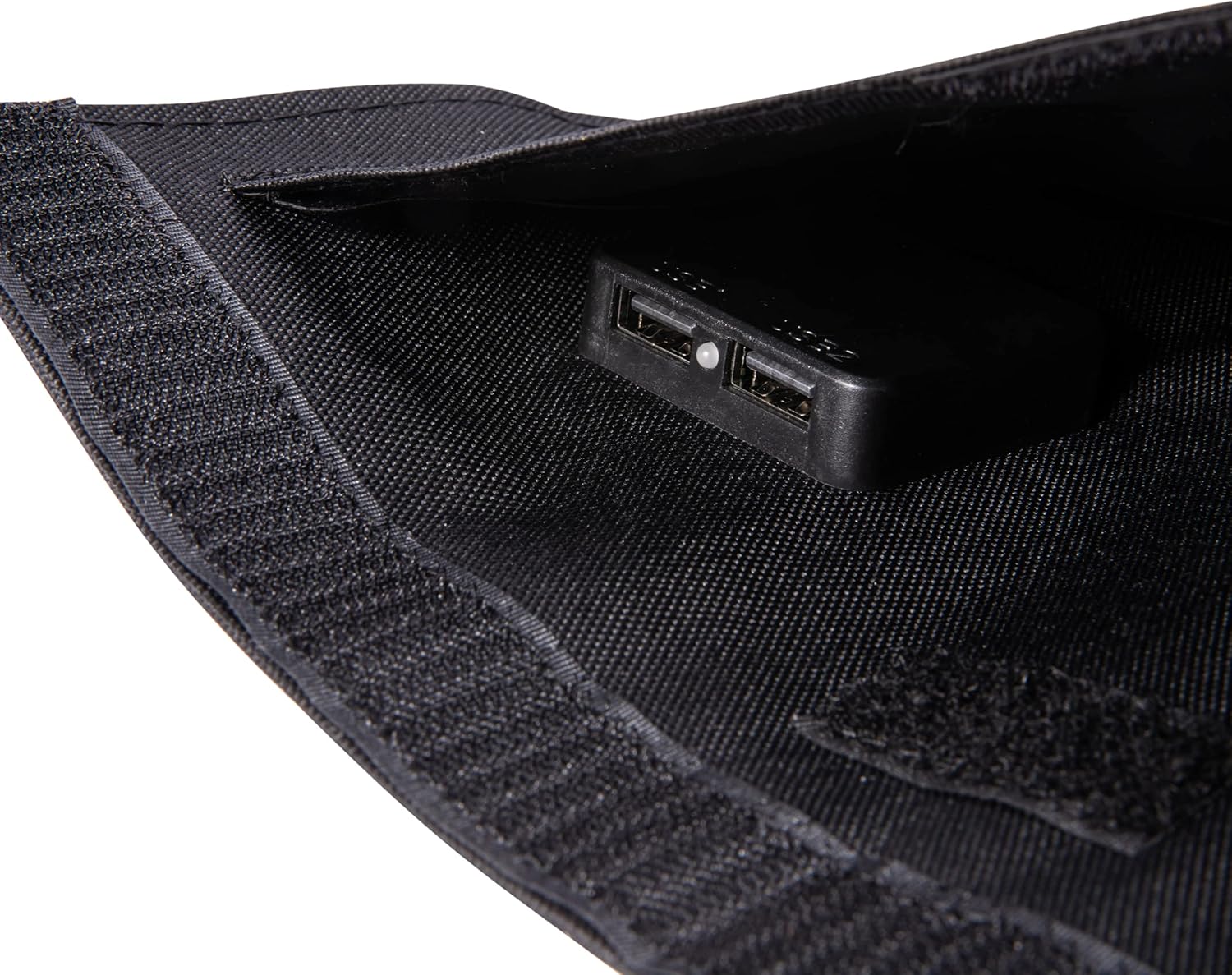 Technaxx 21W Solarladegerät, tragbares monokristallines Solarpanel, faltbar mit 2 USB-Anschlüssen für Smartphone, Tablet, Powerbank, Kamera, hoher Wirkungsgrad, 19 %, ideal für Camping, Reisen, Outdoor TX-207 – Bild 2