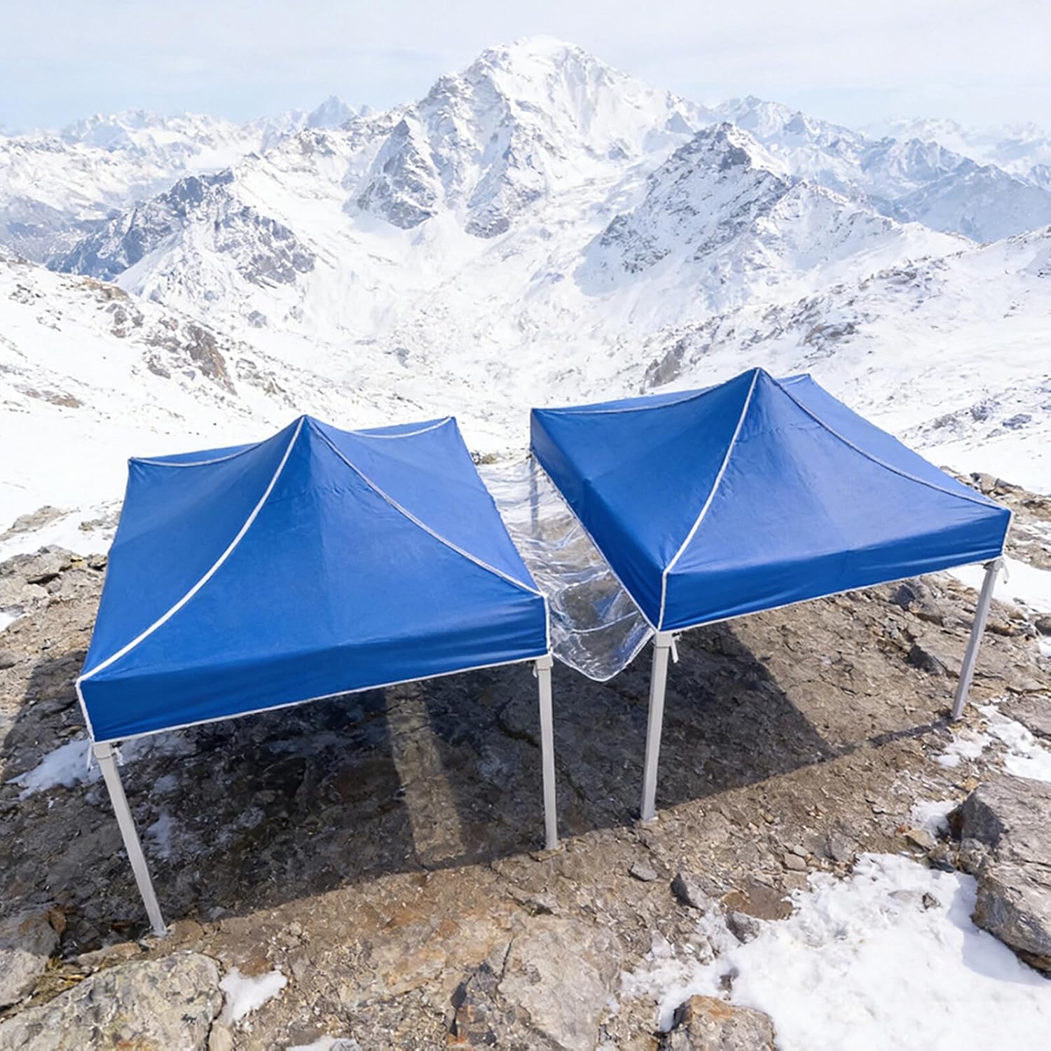 Zelt Regenrinne 4,5m lang 42cm Breit aus robustem Material mit einfacher Installation für Pavillons und Partys im Freien – Bild 5