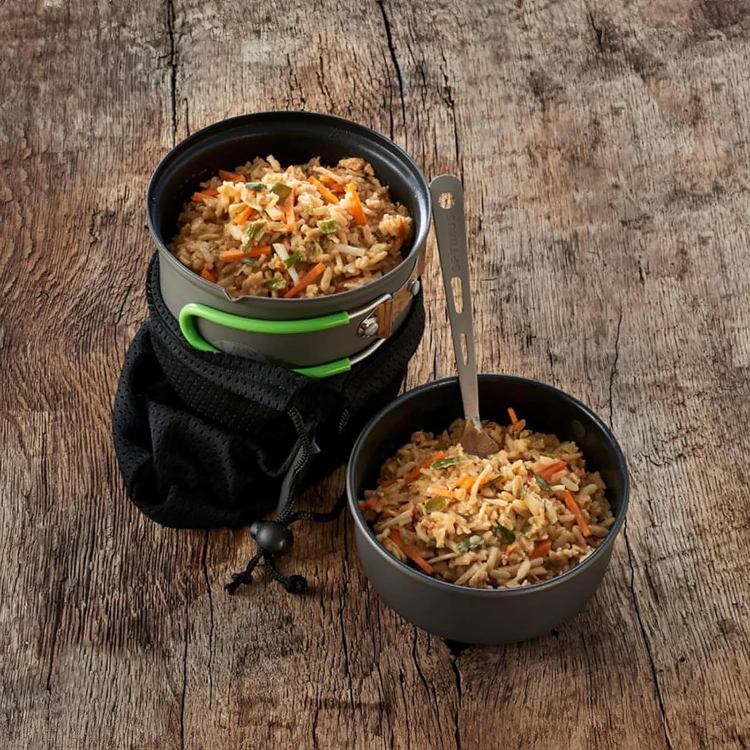 Trek'n Eat Gartengemüserisotto – Vegetarisches Outdoor-Gericht mit Reis und Gemüse | Gefriergetrocknete Trekkingmahlzeit für Camping, Expedition und Notversorgung – Bild 2