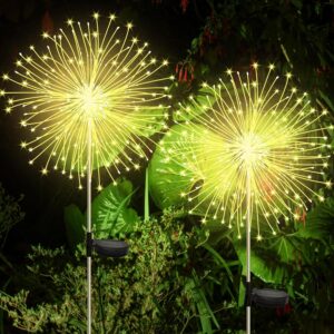 CNMTCCO Solar Feuerwerk Gartenlicht...