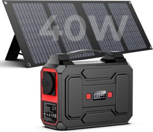Powkey Solargenerator R100 mit 40 W...