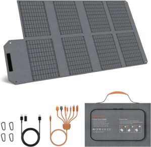 80 W tragbares Solarpanel, 19 V fal...