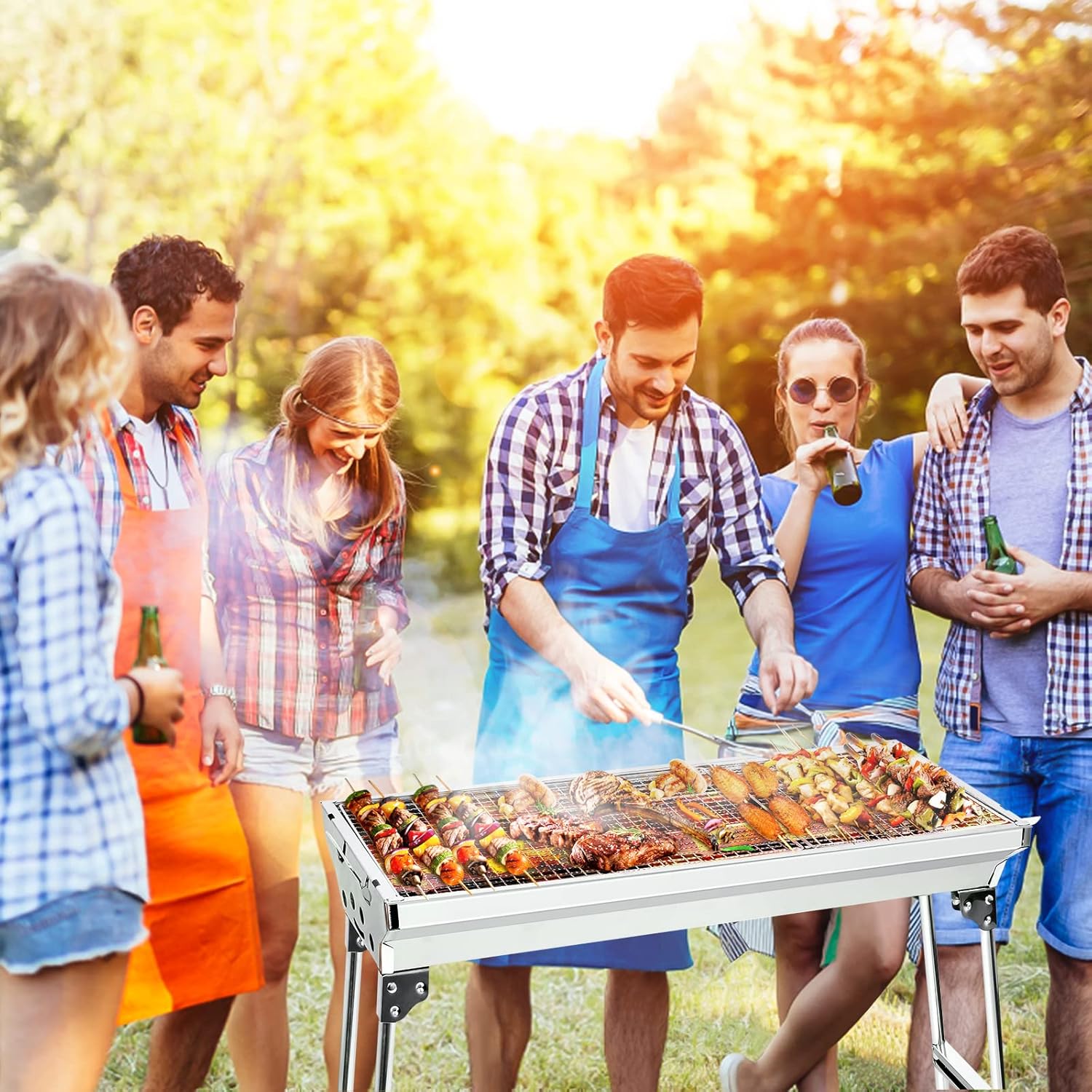 Uten Barbecue Grill, groß – Bild 7