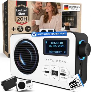 Acta Berg DAB-Radio mit Akku 5000 m...