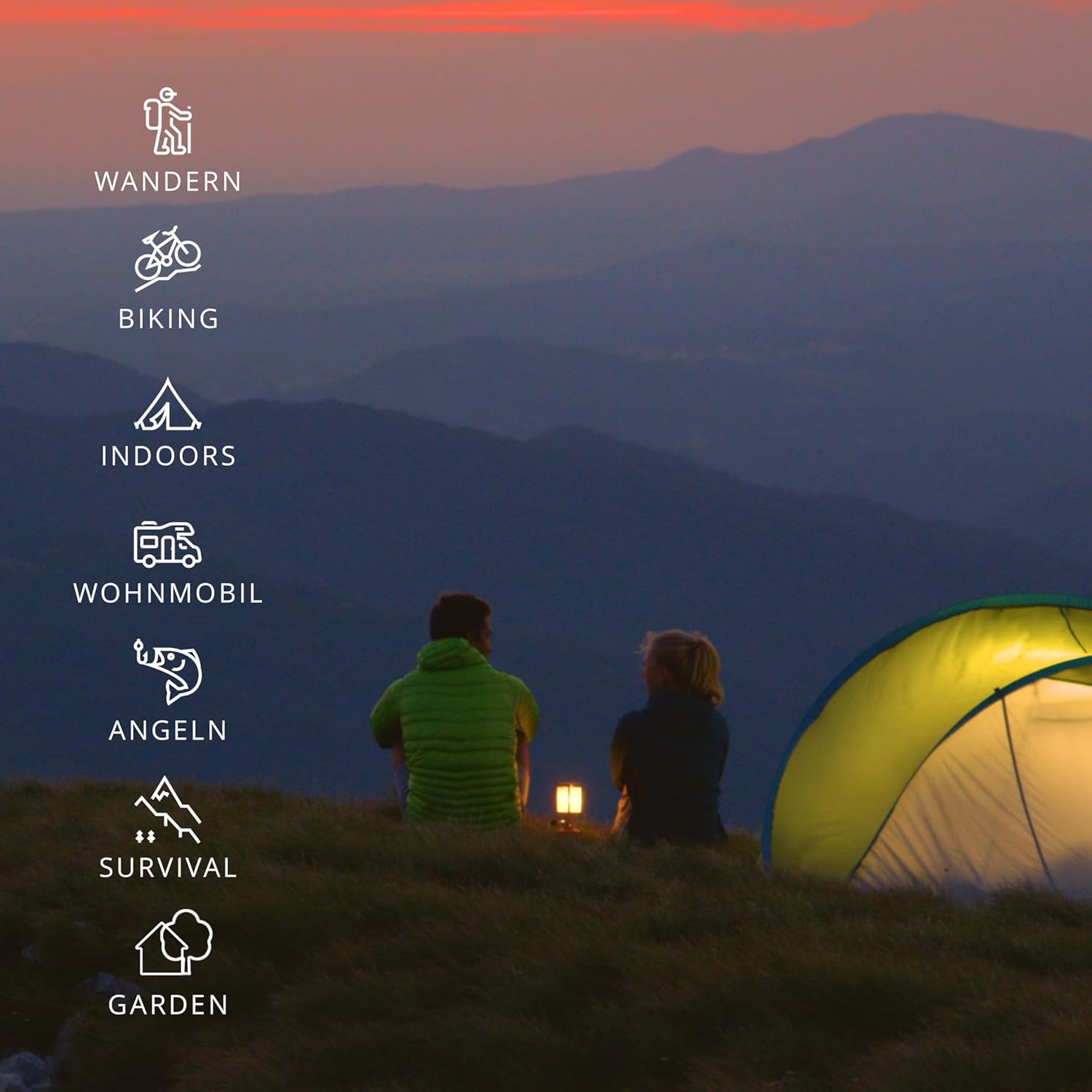EVOCAMP 4 x durchstechbare Kartuschen 190 g, Propan-Butan-Gaskartuschen mit integriertem Gas-Lock-System, Gaskartusche mit Campinggas, geeignet für Gaskocher, Campingkocher, Gasbrenner, Kohleanzünder, Lötlampe – Bild 9