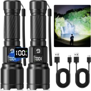 GEARLITE Taschenlampen LED wiederau...