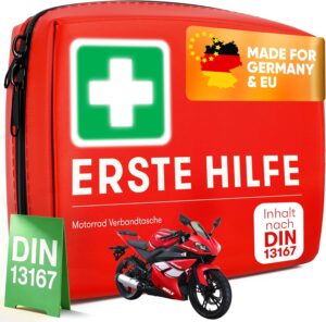 PURAHELP Motorrad-Verbandskasten na...