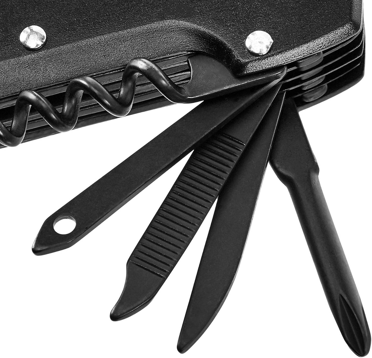 Amazon Basics 15-in-1-Multifunktions-Taschenmesser mit Tasche – Schwarz – Bild 2