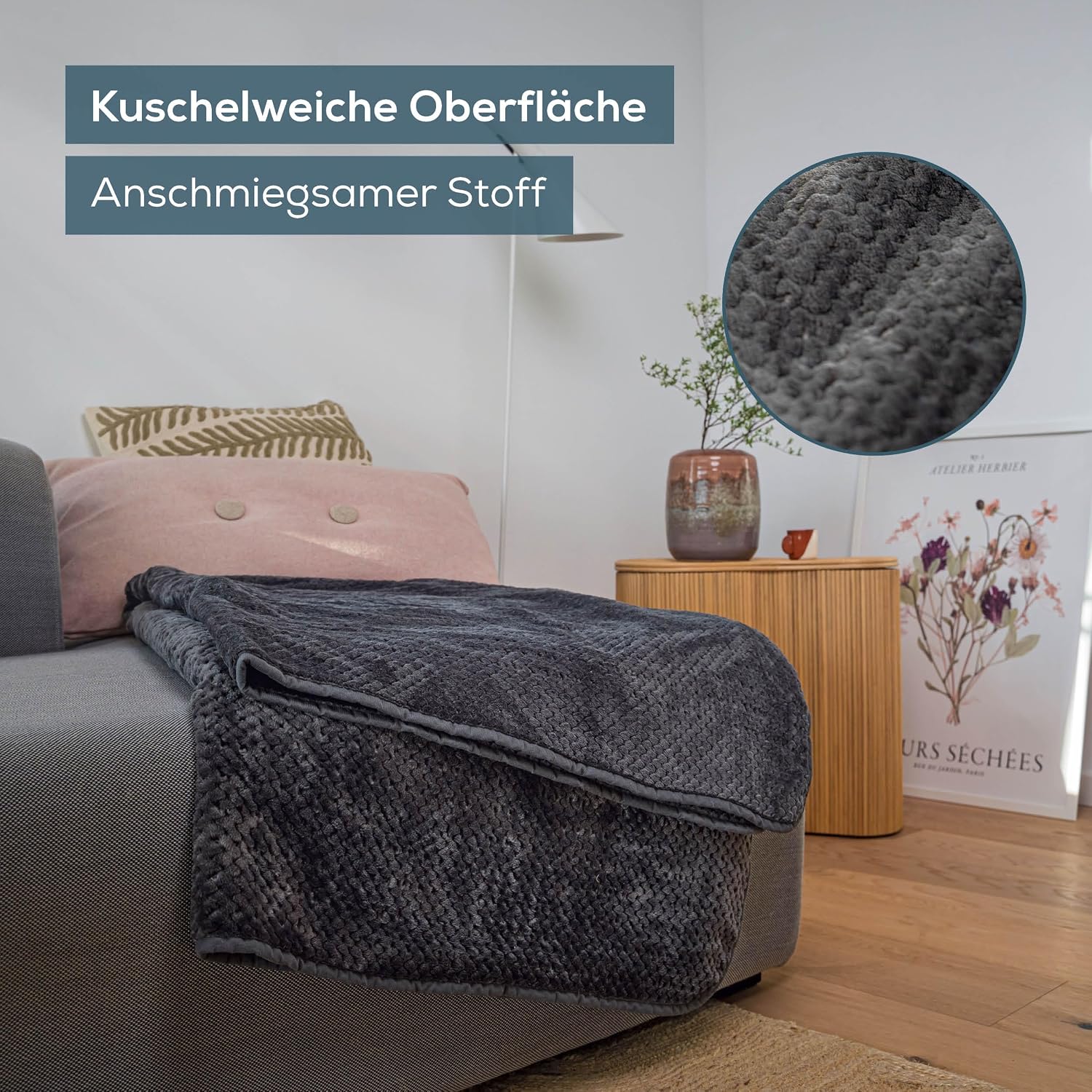 Beurer HD 65 Heizdecke, leichte Thermodecke aus weichem Material – Bild 2