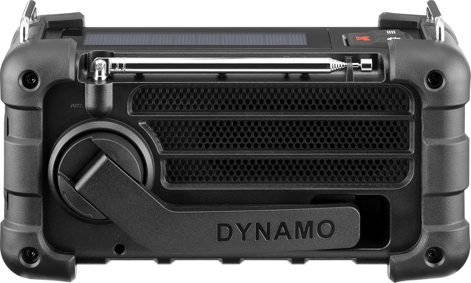 Sangean MMR-99 DAB Multifunktions-Notfallradio mit Handkurbel, DAB+, UKW-RDS, Bluetooth, LED-Taschenlampe und IP55-Zertifizierung, ideal für Outdoor, Camping und Notfälle, Mitternachtsschwarz – Bild 3