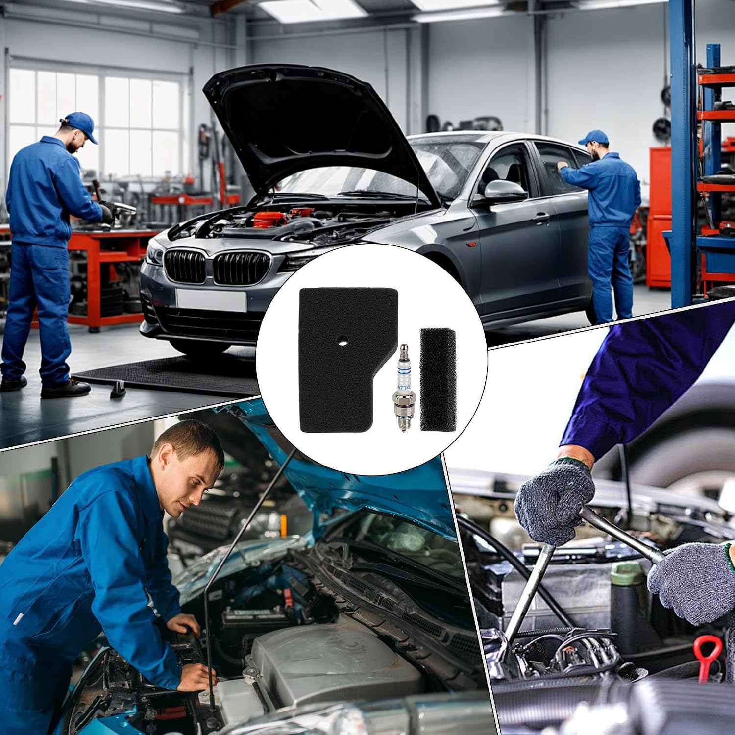 Generator-Wartungsset, Reparaturzubehör, kompakte Präzisionseinheit, Ersatzteileinheit | Wartungswerkzeug für den mobilen Generator, A-Set – Bild 4