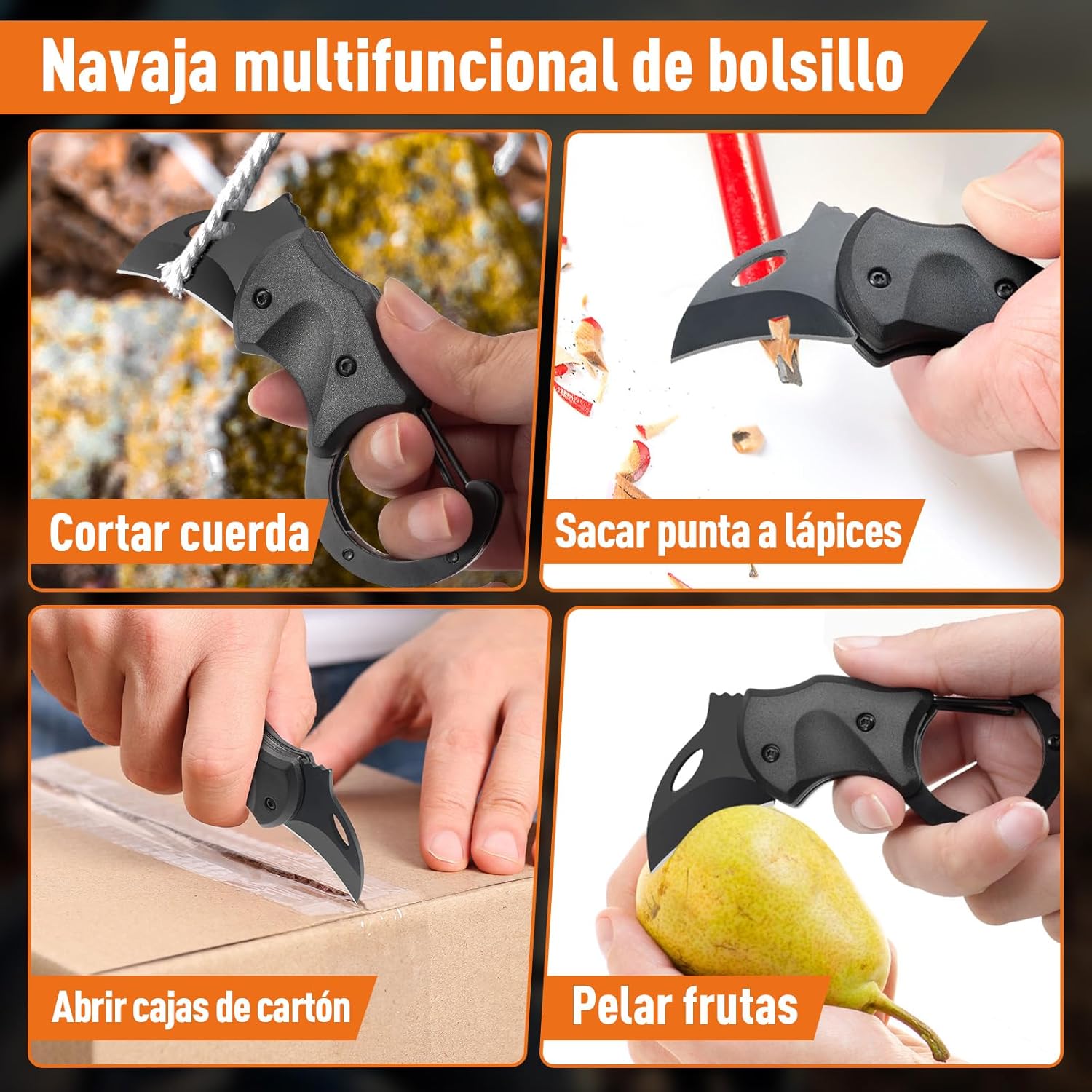 ZOOI Geschenke für Männer, Messer Outdoor Multitool Taschenmesser Klappmesser, Geburtstagsgeschenk Gadgets für Männer Geschenke, Gadgets für Männer Geschenke Jubiläumsgeschenk für Ihn – Bild 2