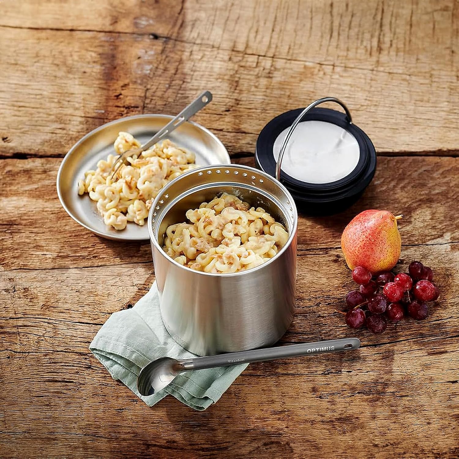 TREK'N EAT Käsenudeln mit Röstzwiebeln PS1000+ – kalorienreiche Outdoor-Mahlzeit für Expeditionen, Trekking und Notfallvorsorge – Bild 3