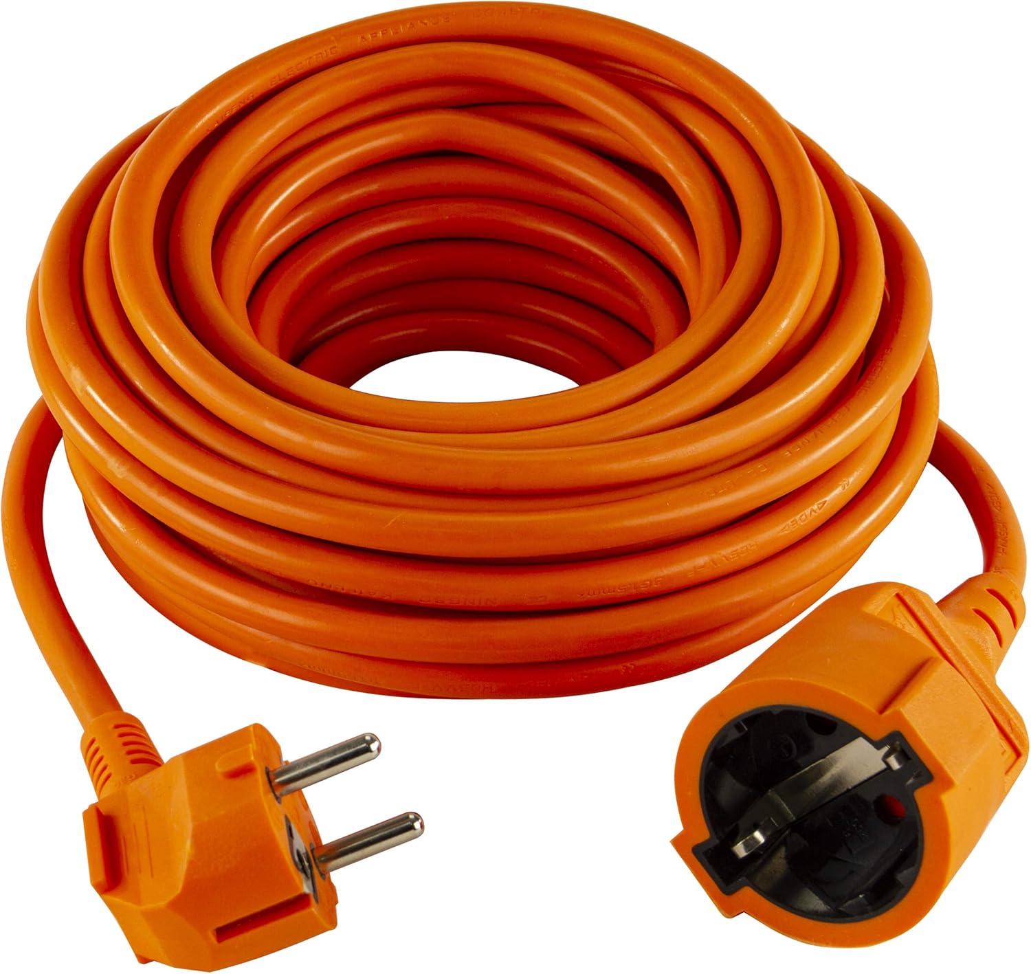 REV Ritter 0016251814 Verlängerung H05VV-F Ku CEE 25 m Orange