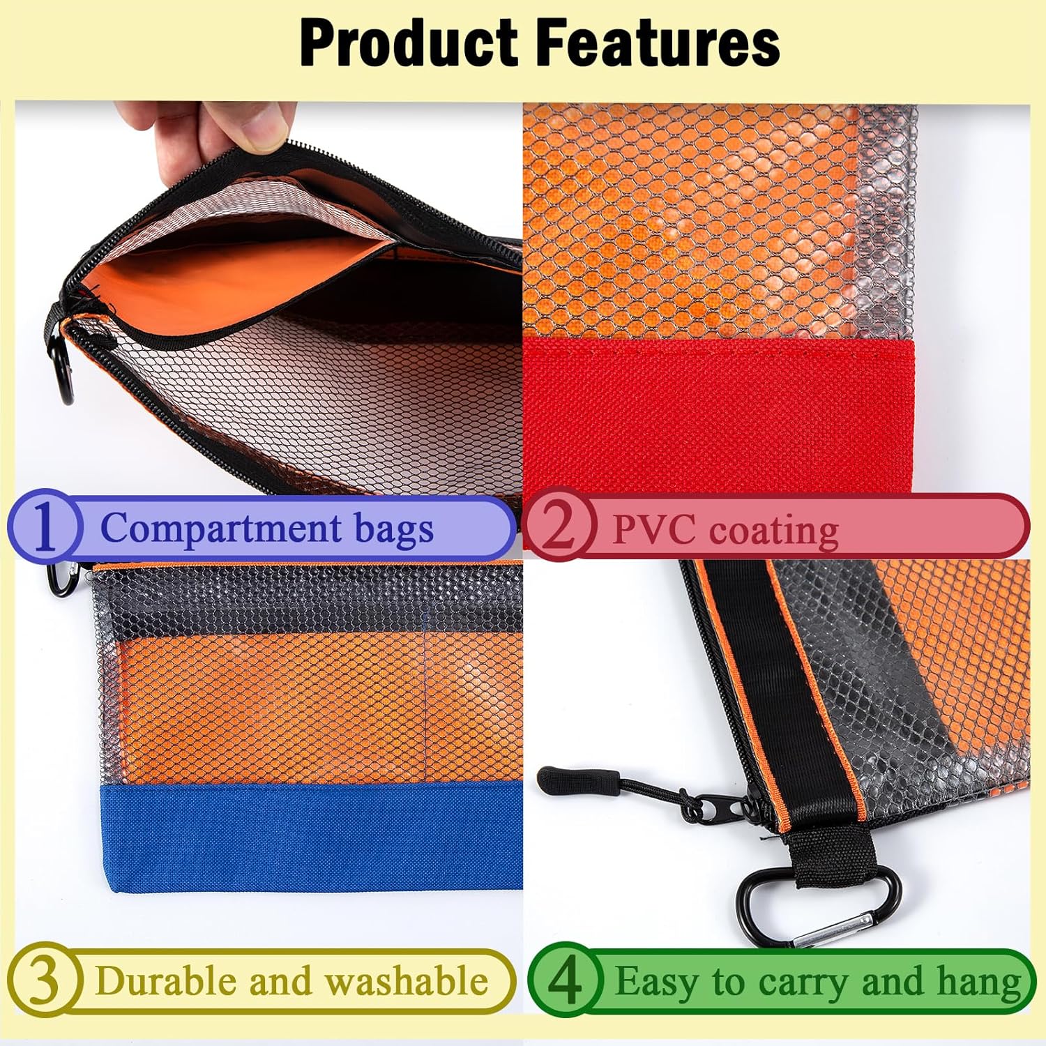 3-teiliges Erste-Hilfe-Set, transparente Notfalltasche, kleines Erste-Hilfe-Set für Kinder, Outdoor, Auto, Zuhause, Reisen, Büro, Zuhause, Wandern, Arbeitsplatz, Camping, Fahrrad, Campingzubehör, Reise-Gadgets Notfall – Bild 4