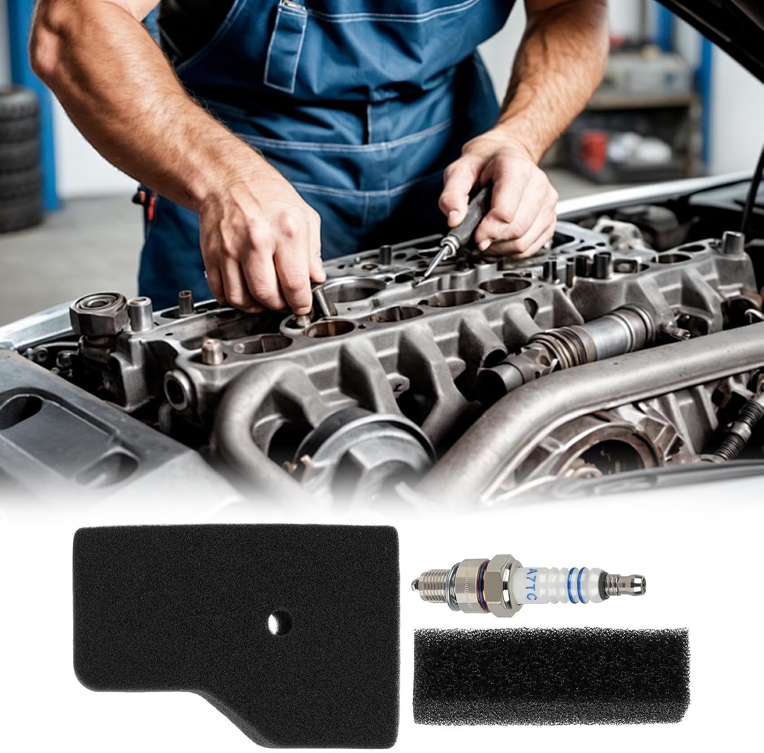 Generator-Wartungsset - Reparatureinheit, kompakte Ersatzteil-Präzisionseinheit | Wartungswerkzeug für Mobiles Generator, komplett Imp – Bild 9