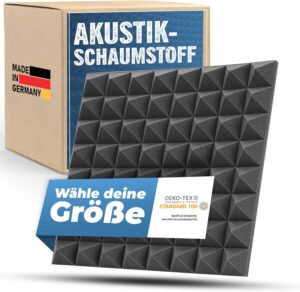 saarschaum Akustikschaumplatten –...