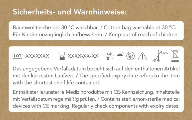 Dr. Tills Kinder-Notfallbox modular | 83 Teile | Erste-Hilfe-Set für Kinder & Eltern in Notfällen | Enthält einen Erste-Hilfe-Leitfaden und Notfallkarten für Kinder