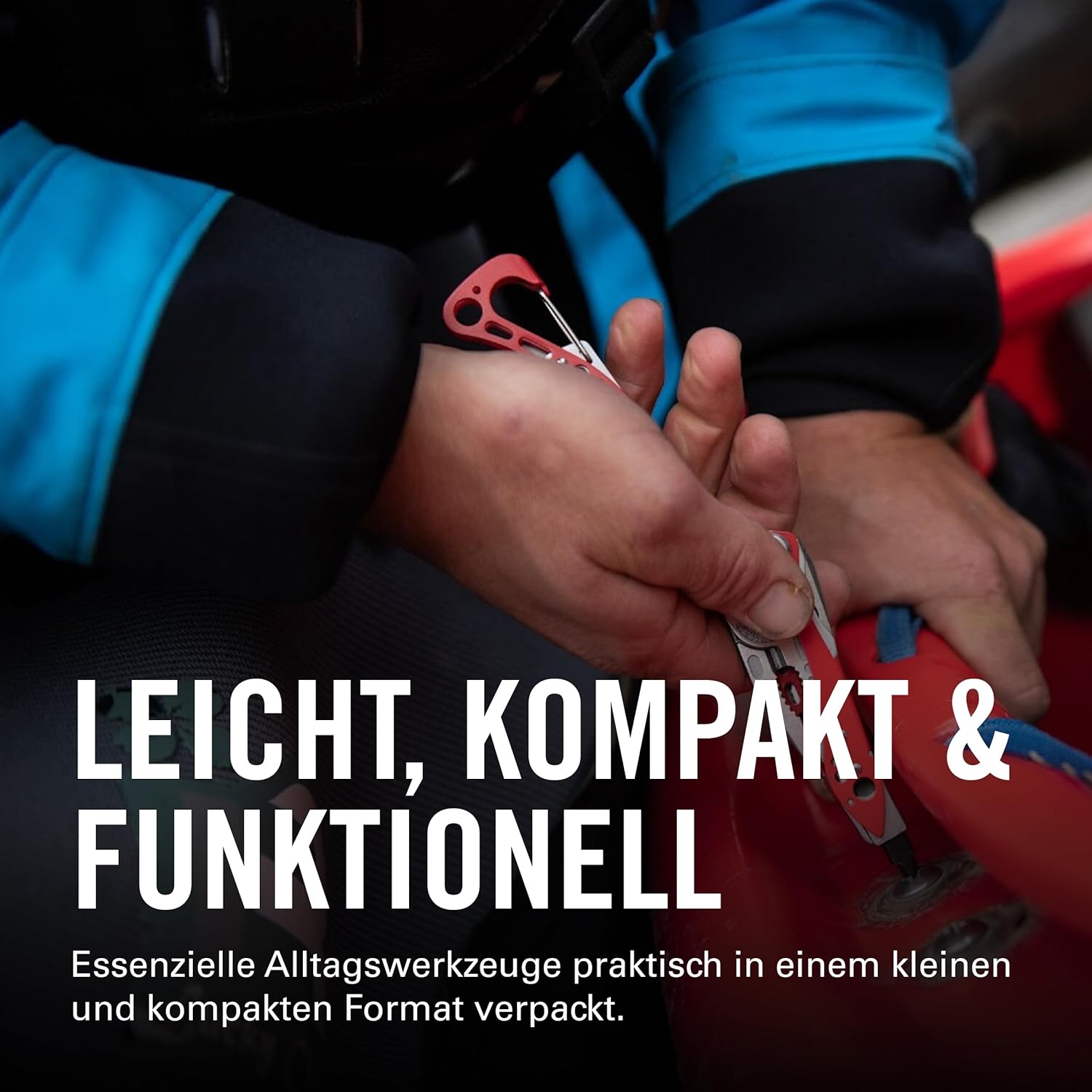 Leatherman SKELETOOL RX Taschenwerkzeug für Rettung, Rettungssanitäter und Feuerwehrmann, Rot – Bild 2