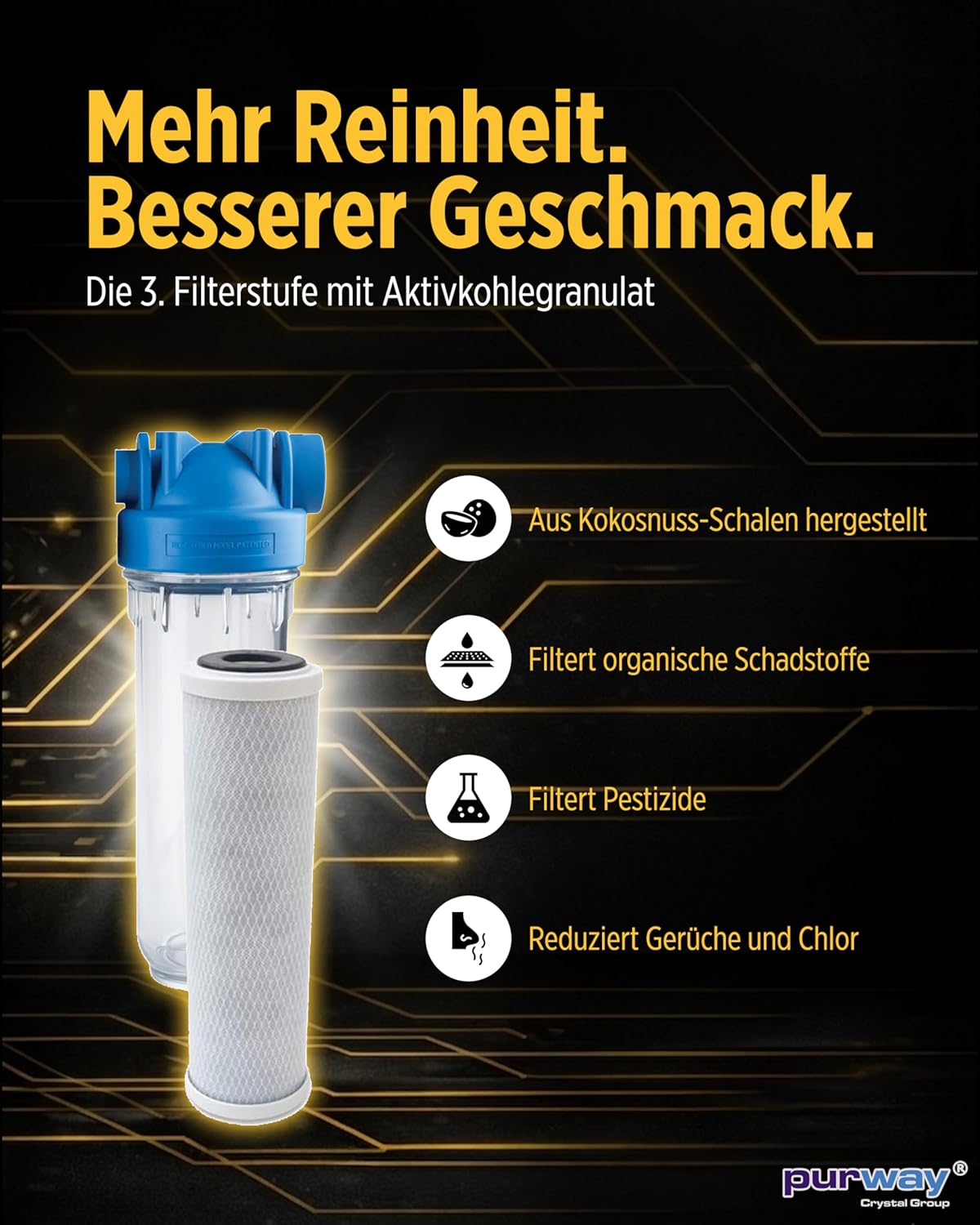 purway HYDRA Ironmaster 1 Zoll Set Eisenfilter Brunnenwasserfilter Heimwasserfilter Chlor – Bild 5
