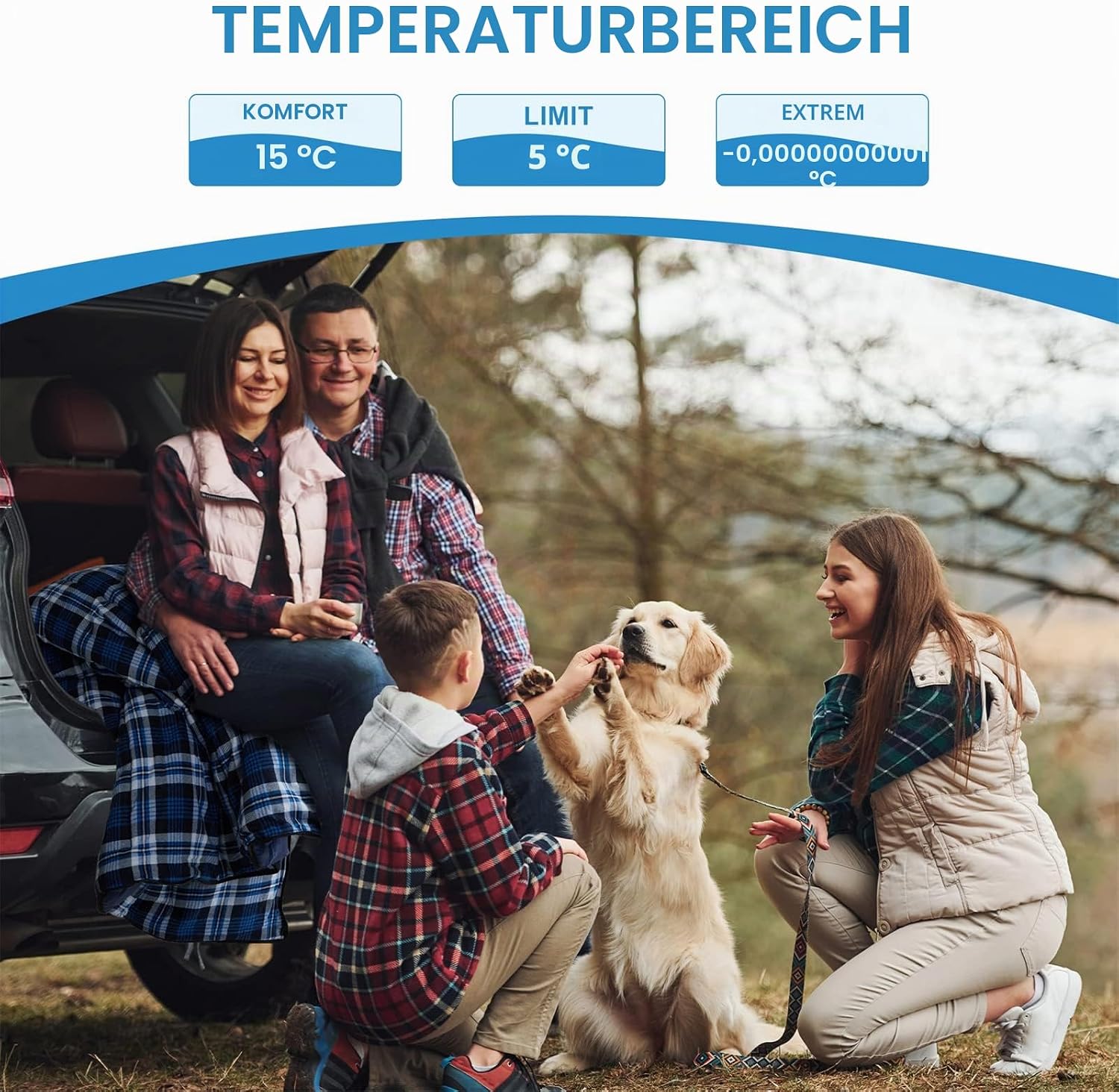 Doppelschlafsack aus Baumwollflanell für Camping, Wandern oder Wandern. Wasserdichter Schlafsack für 2 Personen, Queen-Size-Größe, für Erwachsene oder Jugendliche. LKW, Zelt oder Schlafsack, leicht – Bild 2