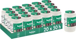 Bolsius Grablicht – Weiß ...